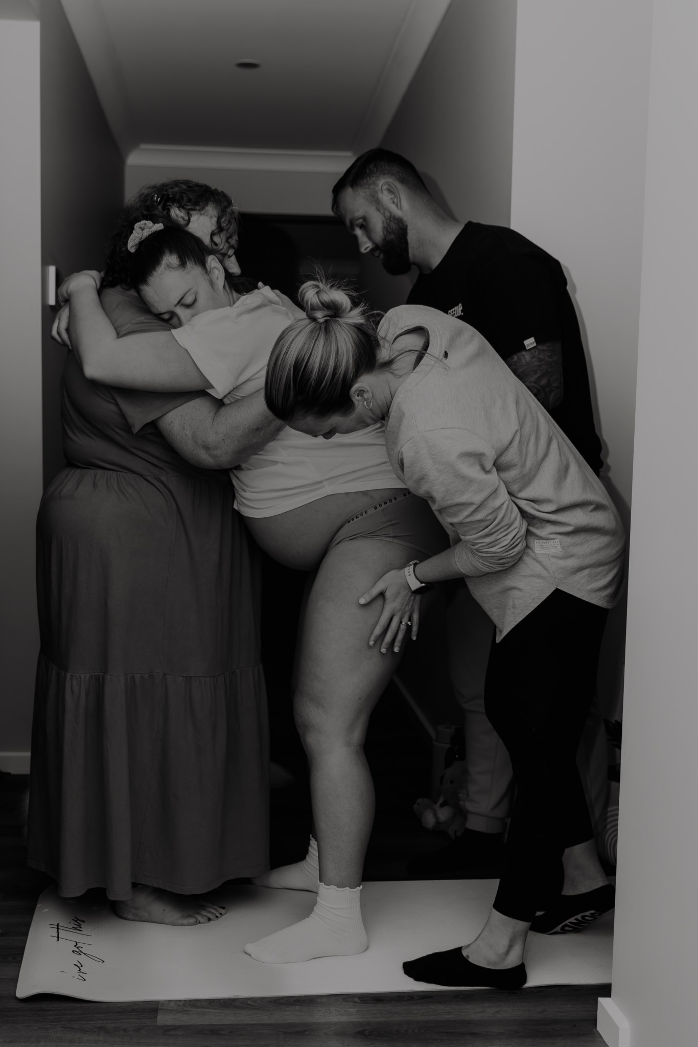 Birth photography Sydney, first moments with newborn